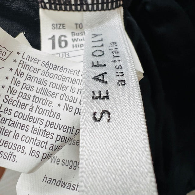 SEAFOLLY / black swimsuit / 16 (3895915243429873738)