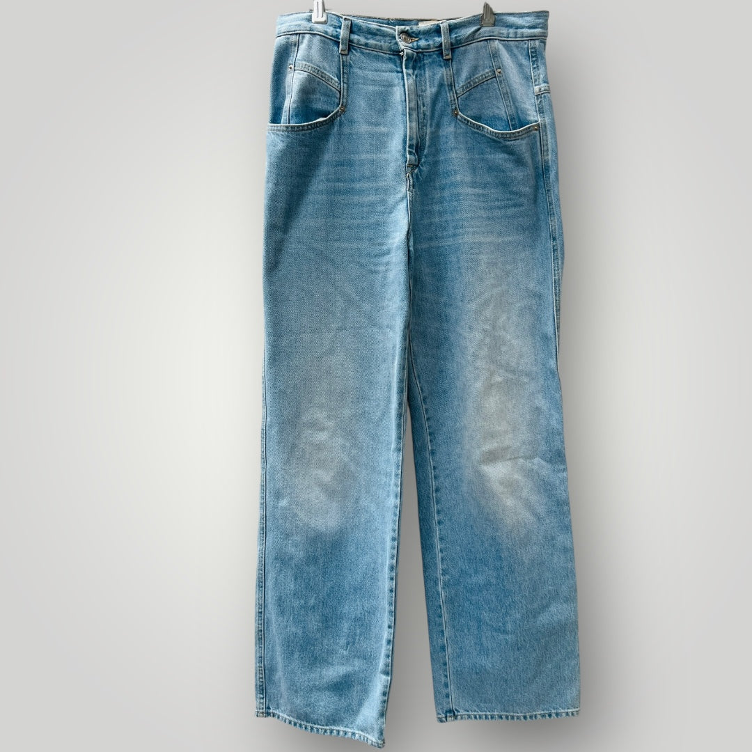 ISABEL MARANT / Dileskoa / High-Rise Wide-Leg Jeans / 40 (3895915484202171804)