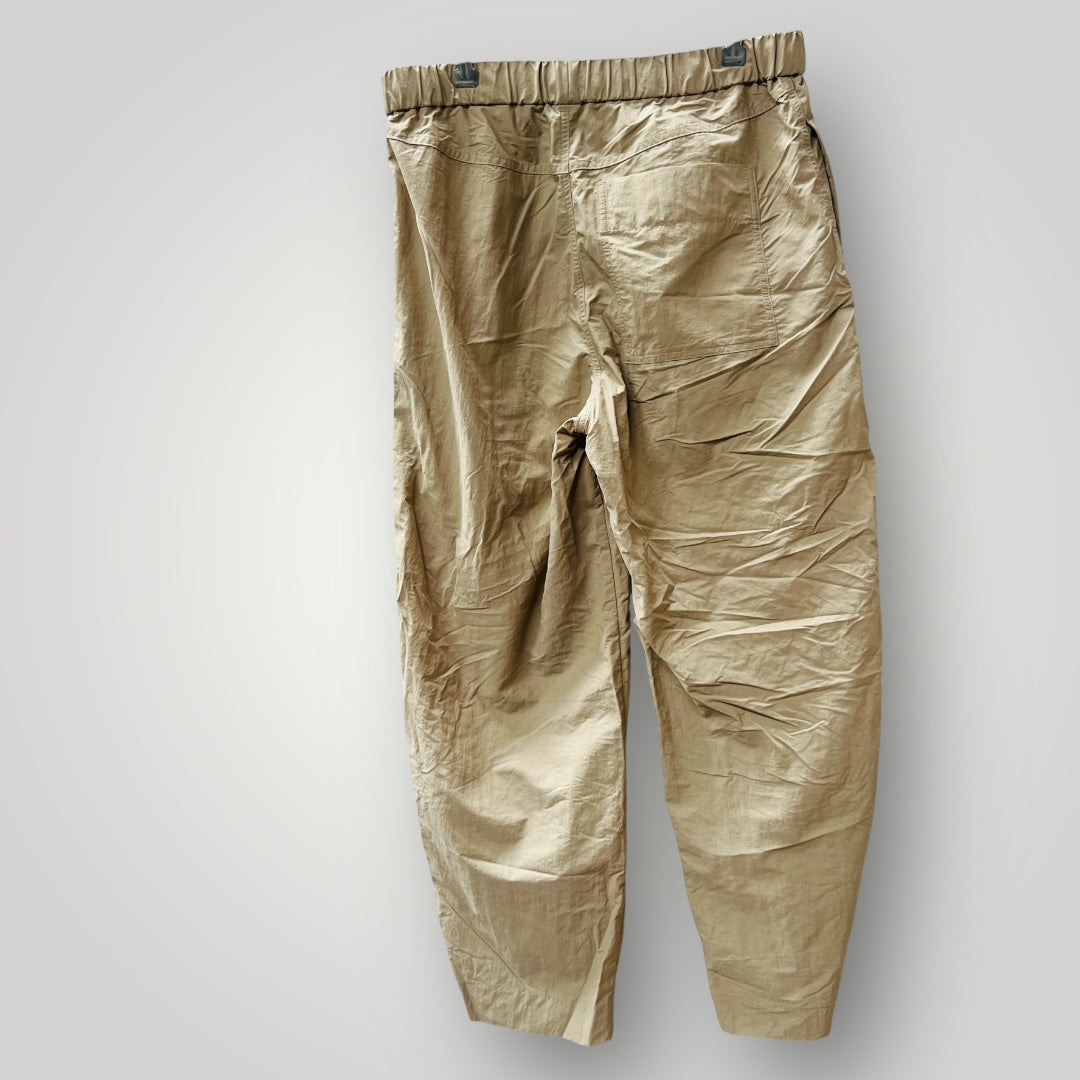 COS / barrel leg pants in taupe / s (3895915495717192551)