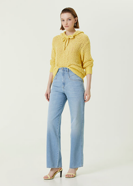 ISABEL MARANT / Dileskoa / High-Rise Wide-Leg Jeans / 40 (3895919030098152546)