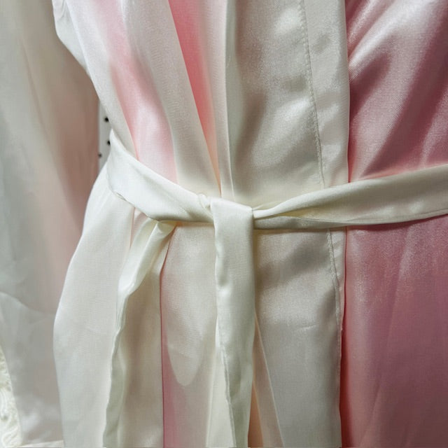 vintage / TRIUMPH / satin robe / L (3896001276573639582)