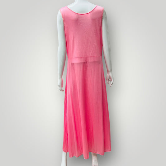 1970s / vintage slip / pink / m/l (3896001455955278046)