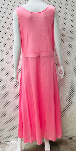 1970s / vintage slip / pink / m/l (3896003201156199872)