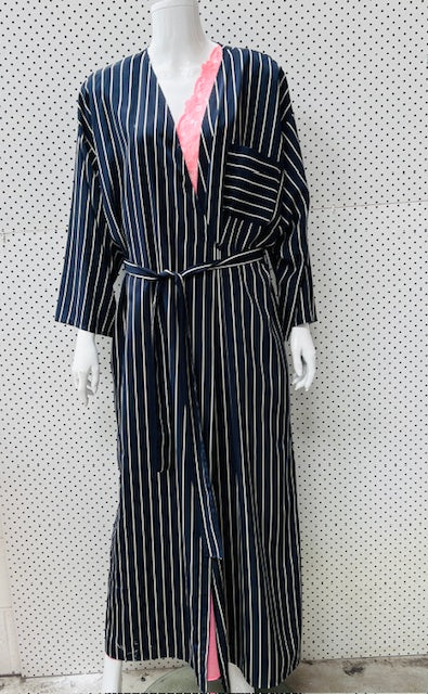 vintage / ST MICHAEL / satin robe / L/XL (3896004235116719148)