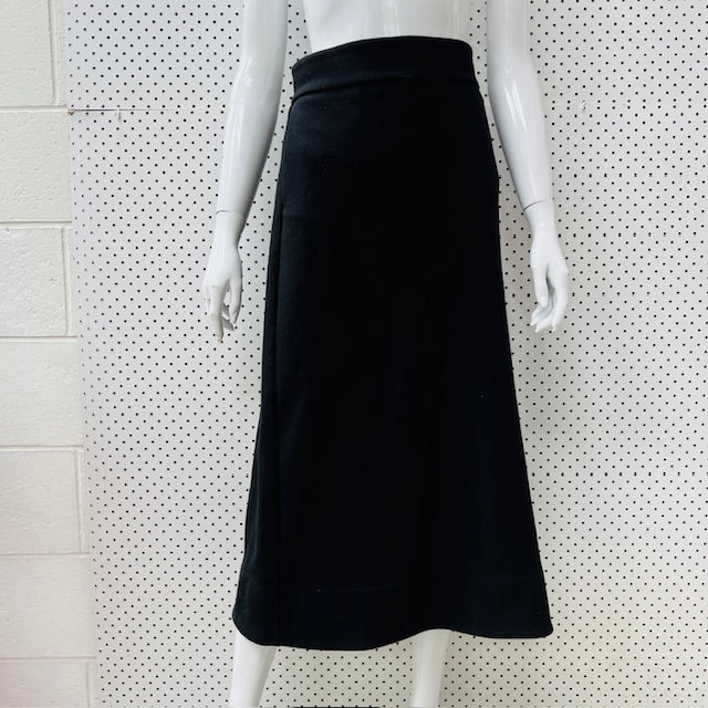 GEORGIA ALICE / textured crepe skirt / 10 / made in nz (3896075976416542404)