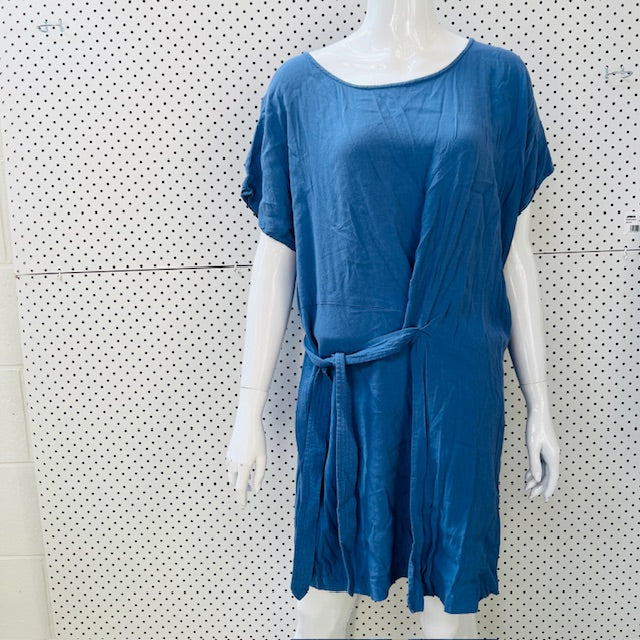 LIAM / blue dress / 12 / made in nz (3896160703918617358)