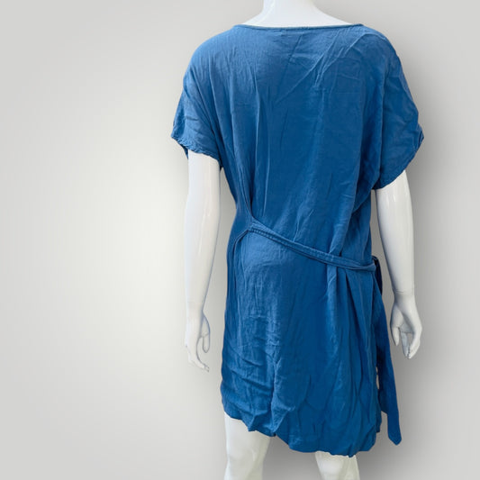 LIAM / blue dress / 12 / made in nz (3896160960519476982)