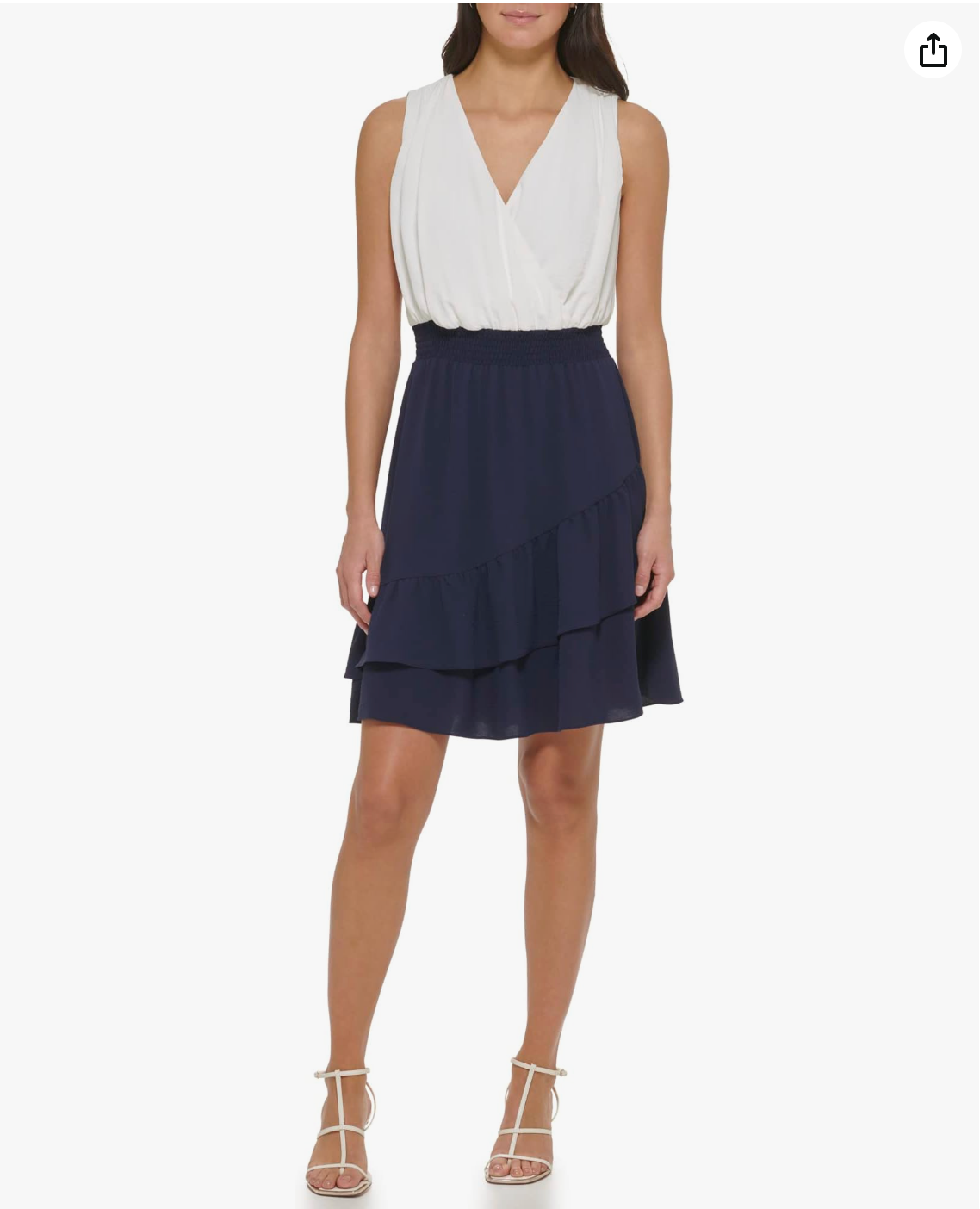 DKNY / sleeveless dress / s (3896244953144459591)