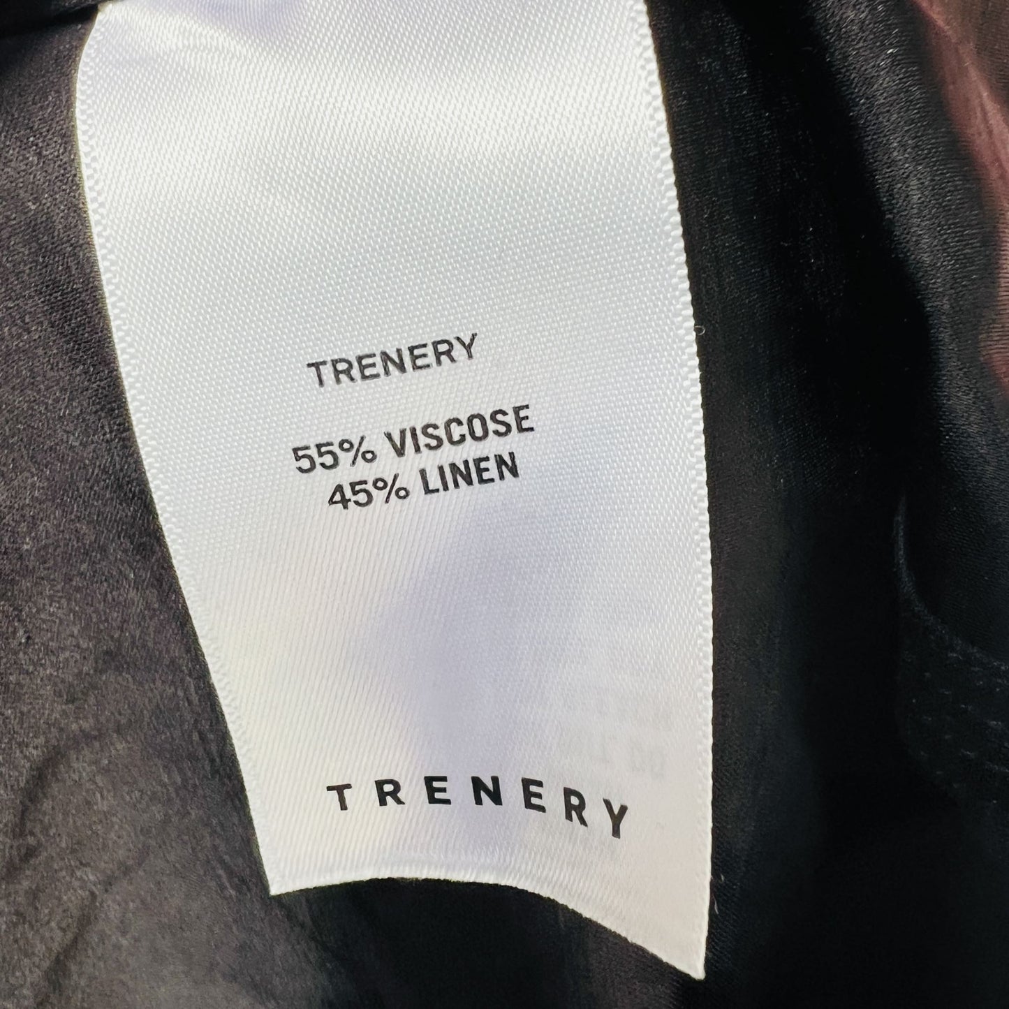 TRENERY / black linen dress / 10 (3896246793356733579)