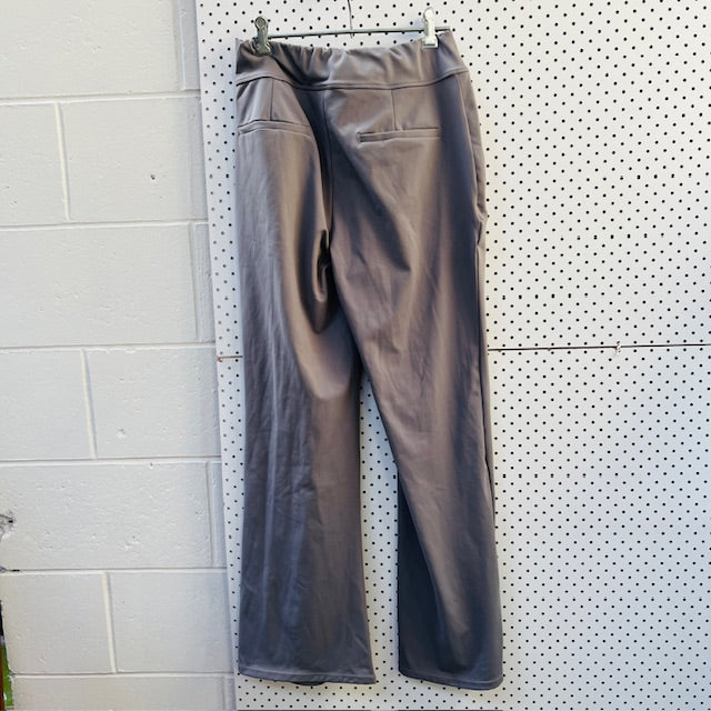 HALARA / grey stretchy pants / m (3896507676468213252)