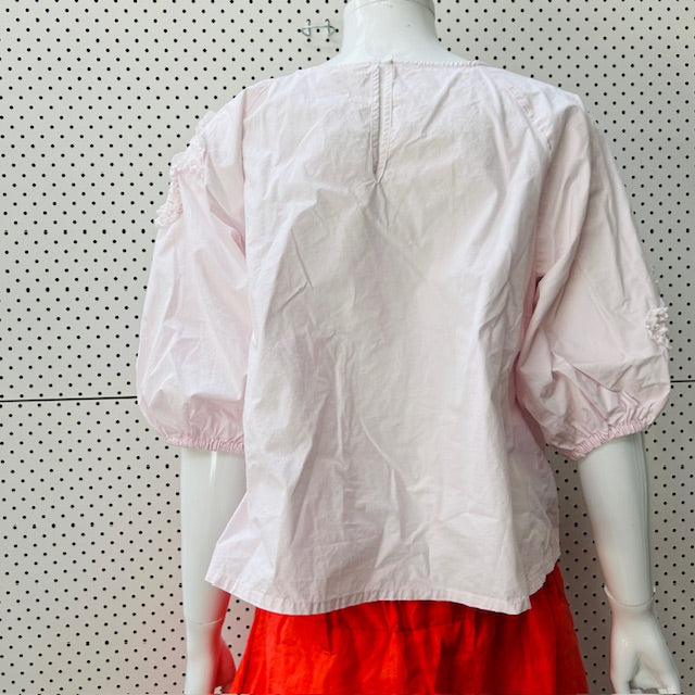 GORMAN / pale pink star top / 10 (3896605820318541876)