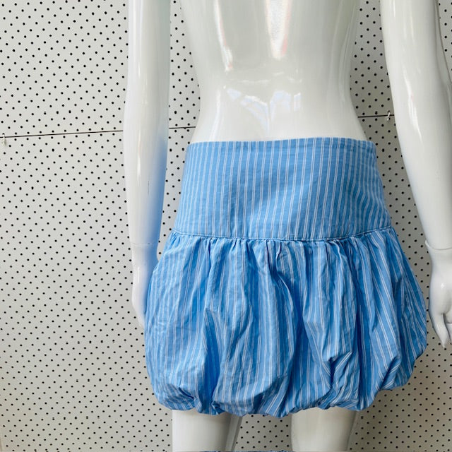 bubble skirt / workshirt blue / s (3896605847794863448)
