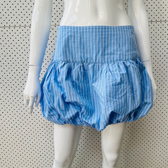 bubble skirt / workshirt blue / s (3896605849562575668)