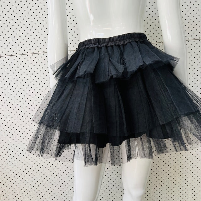 FF PUNKRAVE / tulle mini skirt / s (3896605852974177044)
