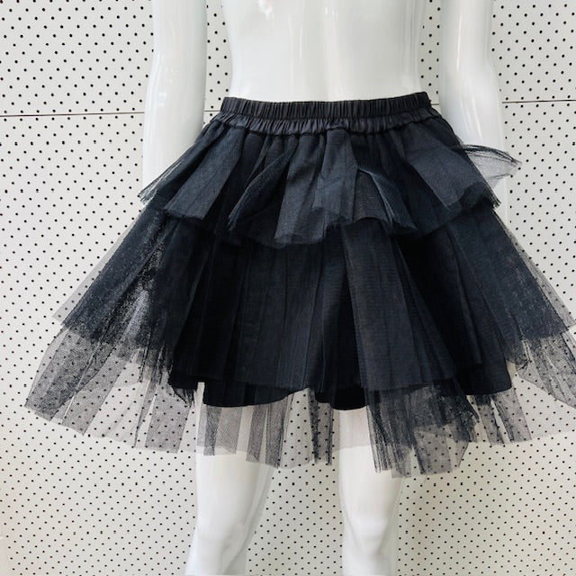 FF PUNKRAVE / tulle mini skirt / s (3896605854824976760)