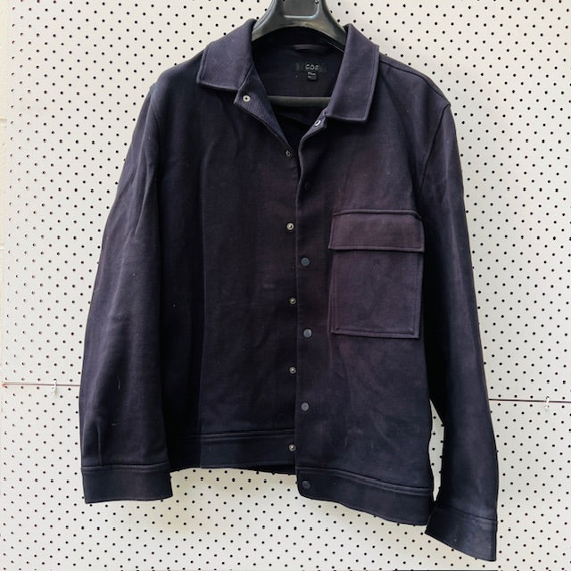 COS / blue men's casual jacket / L (3896694580824526946)