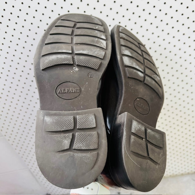 1990s vintage / ALFANI / leather dress shoes / made in italy / 10 (3897132976012530372)