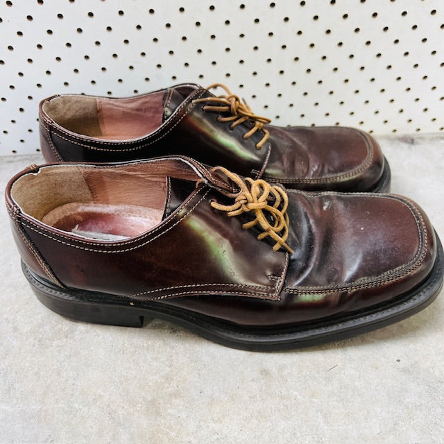 1990s vintage / ALFANI / leather dress shoes / made in italy / 10 (3897132979431396358)
