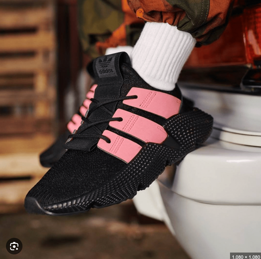 adidas originals / prophere in black + pink / 40 (3897192737476983928)