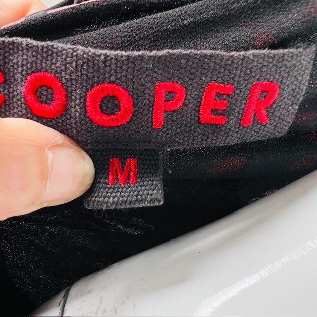 TRELISE COOPER / sweet silk floral ruffle dress / M (3897210680663217685)