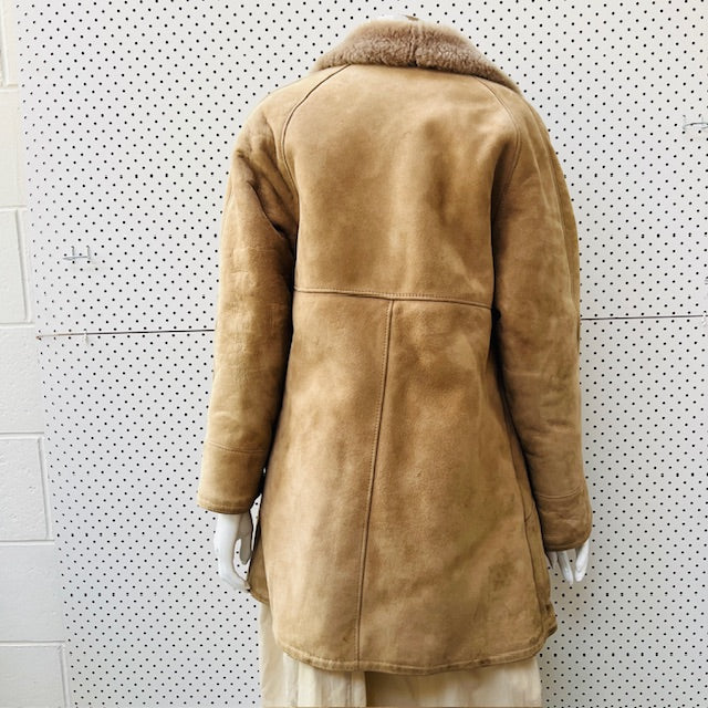 1970s british vintage / LAKELAND / shearling leather sheepskin jacket / (3897719641278827253)