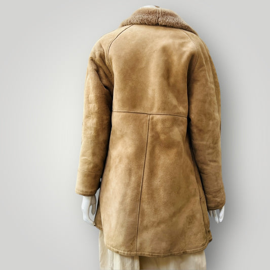 1970s british vintage / LAKELAND / shearling leather sheepskin jacket / (3897720197196330838)