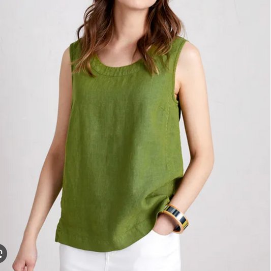 SEASALT CORNWALL / mountboard top / apple green linen / 12 (3898002084132361756)
