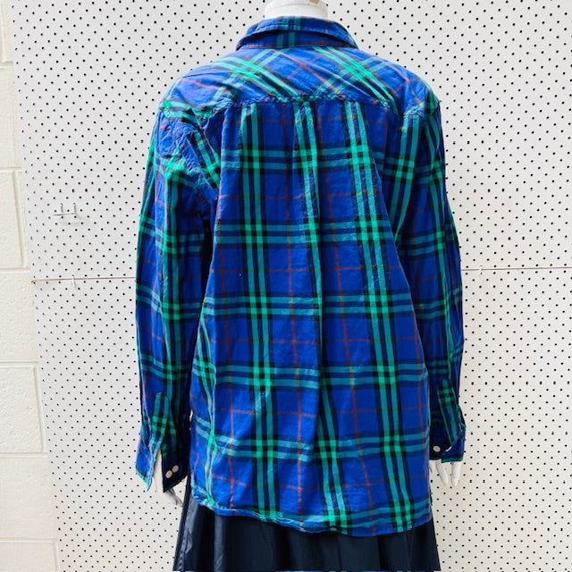 EPTM / plaid / quarter zip shirt / L (3898514332959326560)
