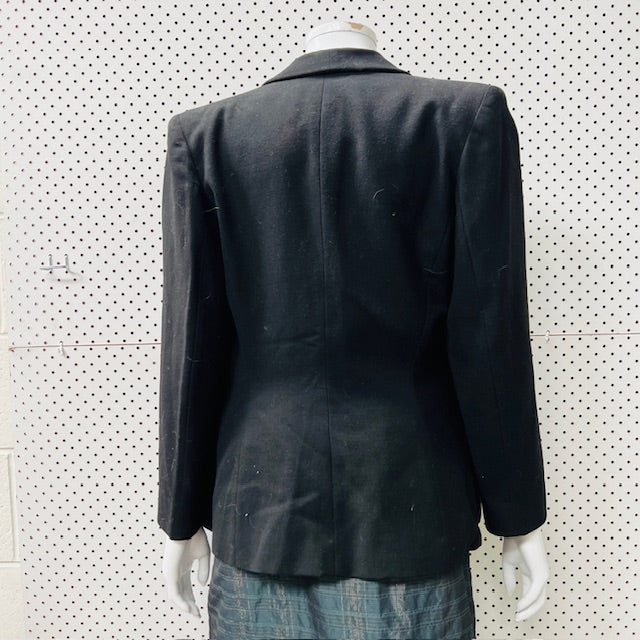 1960s australian vintage / ESTERS SYDNEY / wool blazer with sequins / m (3898680651264284599)