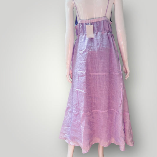 HEIDI FRANK / elizabeth dress / lilac / new with tags / 10 (3899198063287973704)