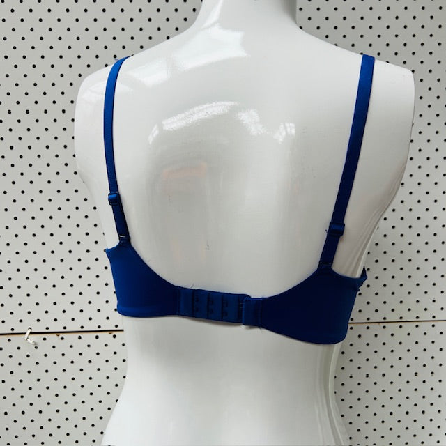 CALVIN KLEIN / underwired blue bra / approx 8b/c (3899530671874444738)