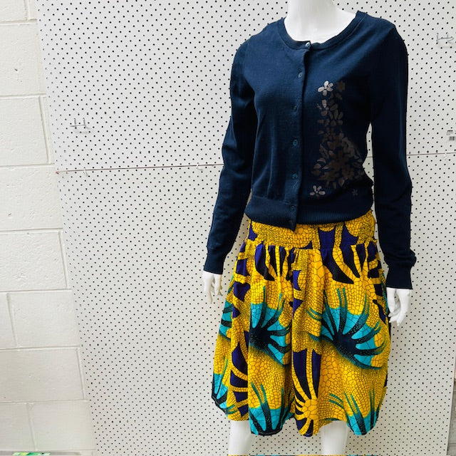 patterned / bright skirt / L (3899540139957890769)