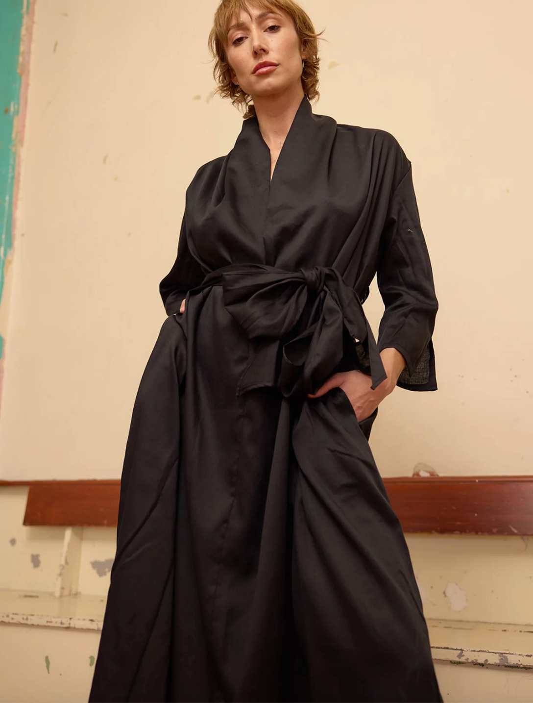 MASAMI / brooke dress / free size / made in nz (3900329943253936470)