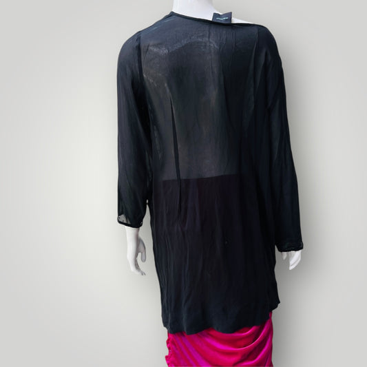 MOSS DESIGN / 100% silk top / 14 (3900753979630041024)