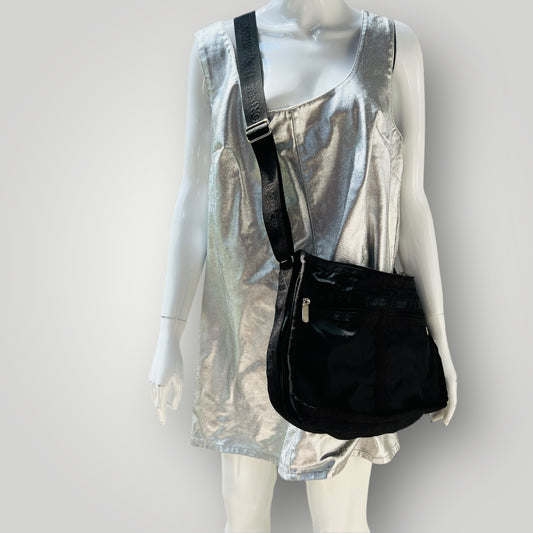 LE SPORTSAC / deluxe everyday bag / black nylon (3903426314638447440)