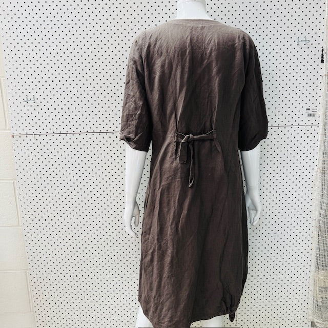 2000s nz vintage / VIXEN / shift dress / s/m / made in nz (3904558571773820677)