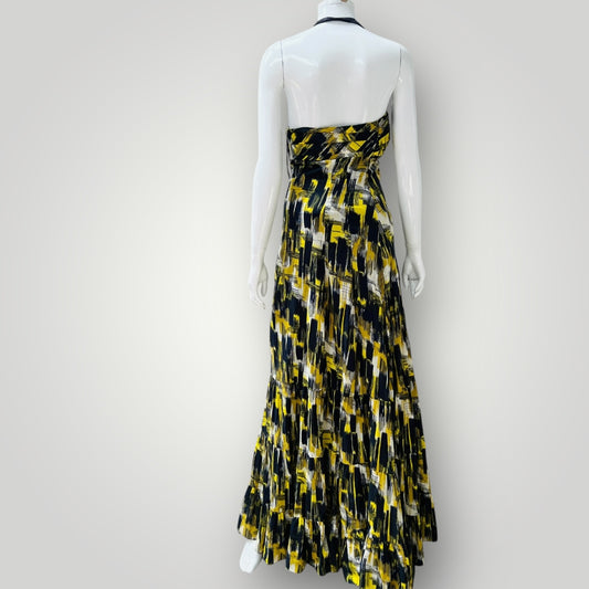 TED BAKER / maxi dress / s (3904558929342728315)