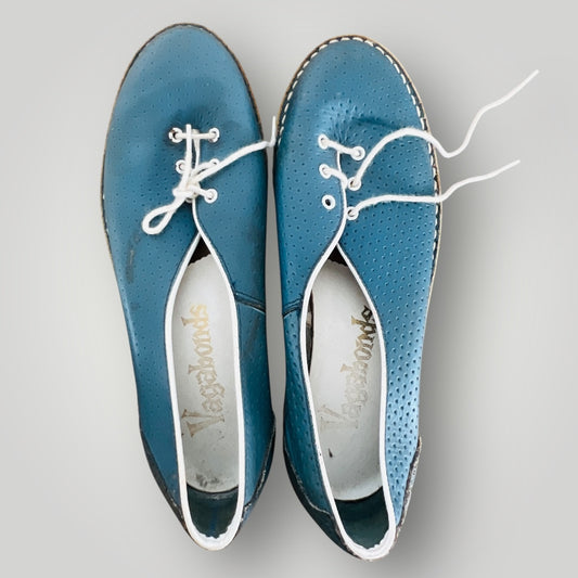 1970s nz vintage / VAGABOND / leather shoes / 7 (3904997318764182789)