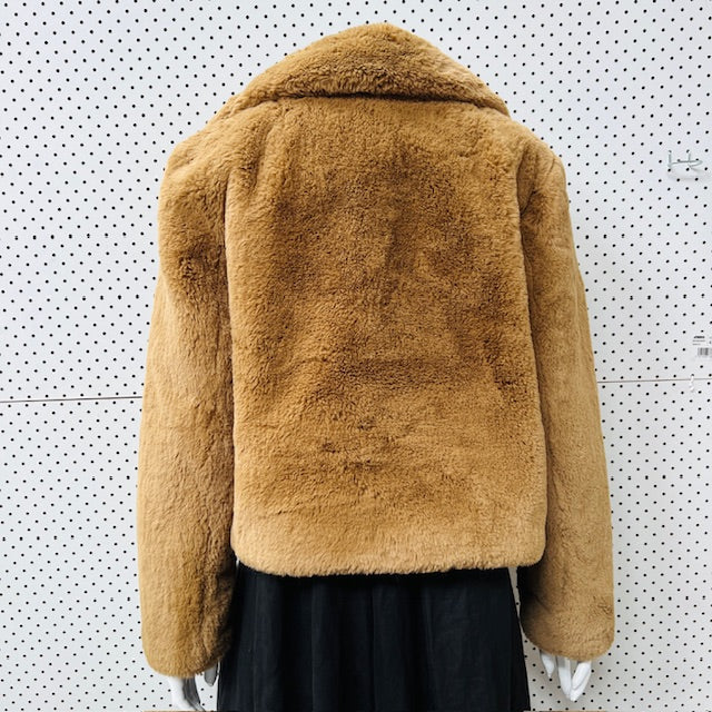 ENA PELLY / 'frankie' faux fur jacket / s (3906272920056351589)