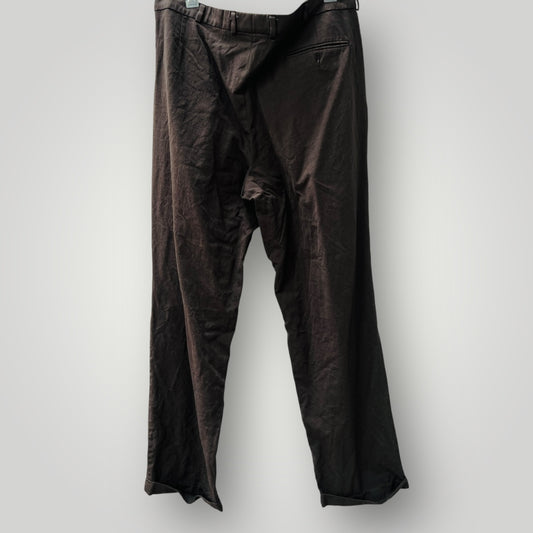 vintage / pleat front mens pants / wool / s/m (3906373972659393526)