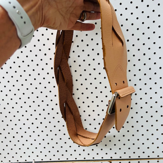 COUNTRY ROAD / braided leather belt / m (3906882822468652959)
