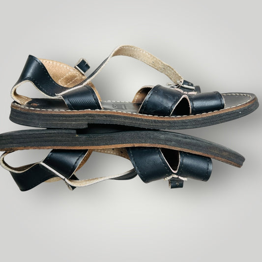 1980s nz vintage / HEALTHFORM / roman sandals / 4 / made in nz (3906883619190717502)