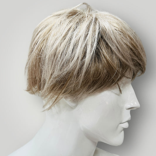 ash blonde / short hair wig (3906883677310062937)