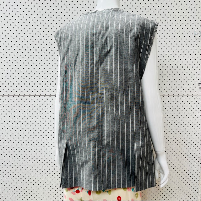 DISSH / ollie state stripe oversized vest / 12 (3907128530166206050)
