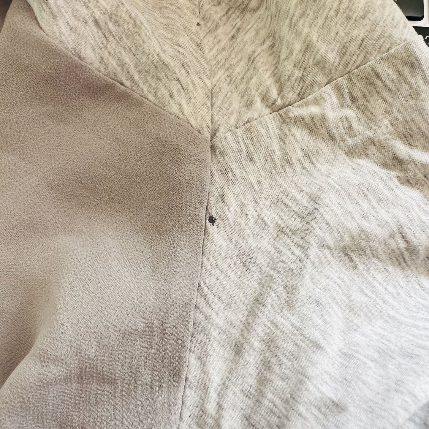 MOOCHI / Grey Long Sleeve Top / L (3907394109238219566)