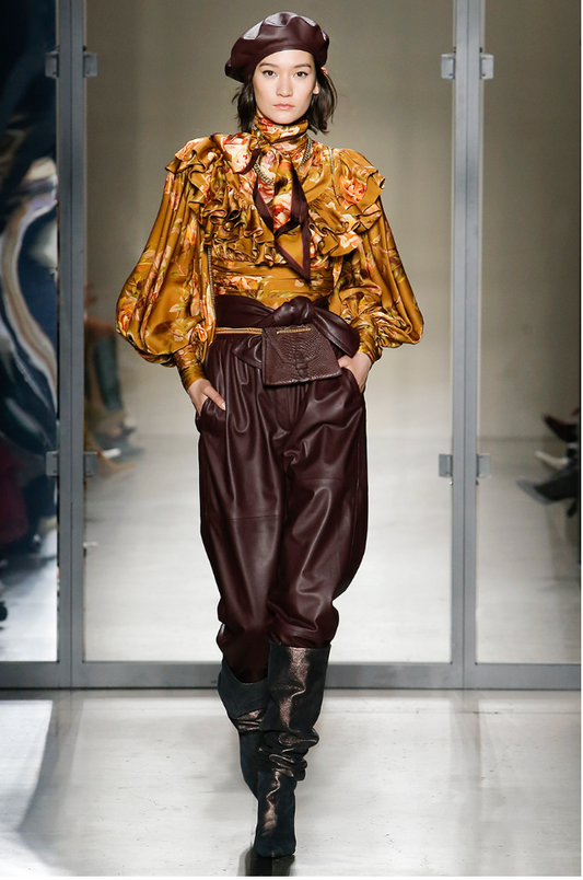 ZIMMERMAN / Resistance Leather Obi Pant / 1 (3907494073707419847)