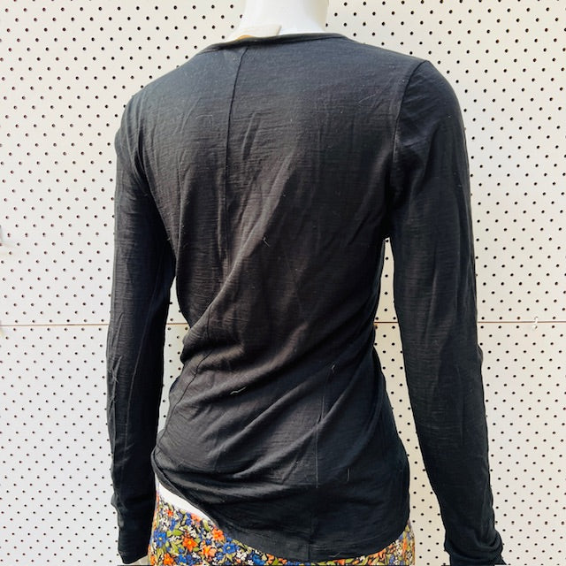 GREGORY / merino longsleeved / s / made in nz (3907568567692958271)