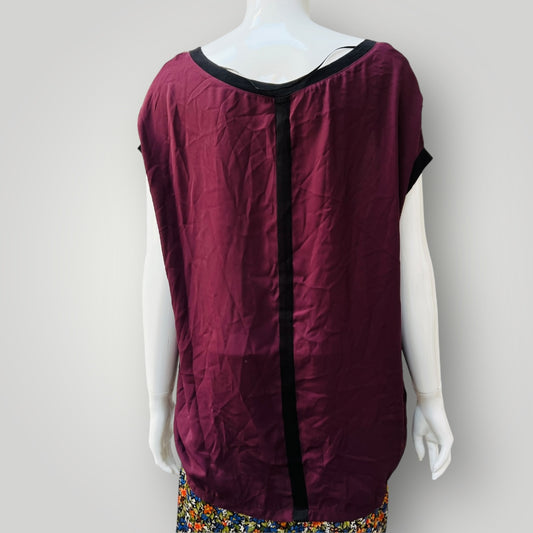 DESIGUAL / semi sheer tank / L (3907569704667654082)