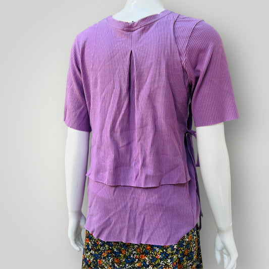 NOM*D / tee with oversinglet / 1 / ss23 (3907569718126145583)