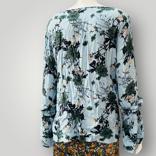 VASSALLI / blue patterned top / 14 (3907569724902519856)